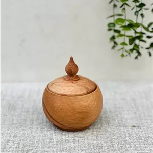 قندان چوبی خراطی (پست پیشتاز پس کرایه)