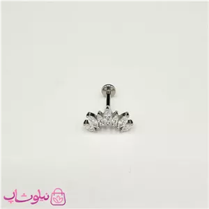 پیرسینگ گوش مدل تاج نگیندار کد 310
