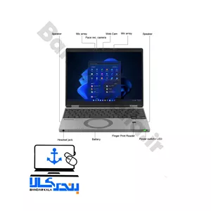 لپ تاپ panasonic cf-SR i5 12th16  256