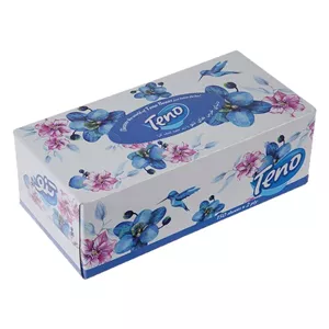 دستمال کاغذی 150 برگ تنو مدل گل