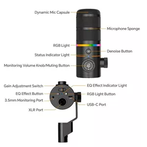 میکروفون داینامیک کامیکا COMICA EJOY D10 D microphone