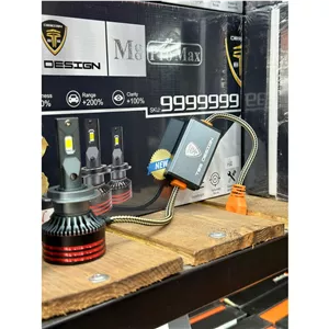 هدلایت M8 pro max Tobys باشدت نور 13000 لومن پایه 9005
