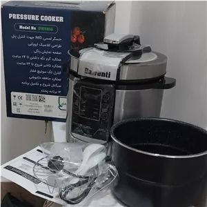 زودپز برقی همه کاره داونتی با 24 ماه گارانتی صفحه لمسی منو رنگی