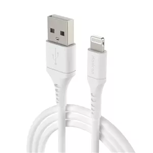 کابل شارژ و انتقال دیتا 2.4 آمپر گواهی MFI به طول 1 متر Lightning To USB-A از برند Hadron HTC-A-L01
