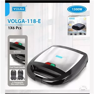 ساندویچ ساز دو کاره ولگا مدل VOLGA-118-E VOLG ( پس کرایه)