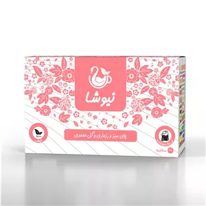 چای سبز و رزماری و گل محمدی