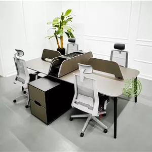 میز کارگروهی دکومهر پایه فلزی کدWS610