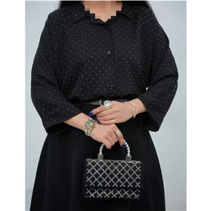 شومیز نگین دار ستاره 