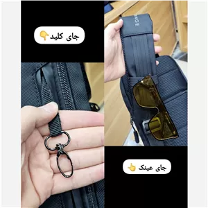 بادی بگ رمز دار ضد آب بنج بزرگ ریپس خارجی مشکی سبز سورمهای