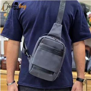 بادی بگ مردانه وارداتی برزنتی جیتو مدل JITUO ضدآب با پورت USB