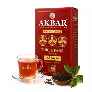 چای سیلان سه پنکه قرمز اکبر یک کیلوگرم
