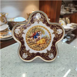 سینی بستنی خوری لیلی مجنون زرشکی6037