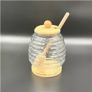 عسل خوری پیرکس خارجی درب چوب مدل ساده