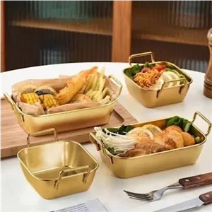 تابه طلایی استیل 