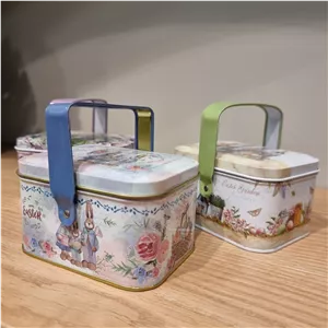 جعبه فلزی در دار لوکس، نظمدهنده رومیزی با ابعاد 10×6×8 سانتیمتر