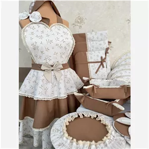  سرویس آشپزخانه پارچه ای عروس ست کامل33تیکه