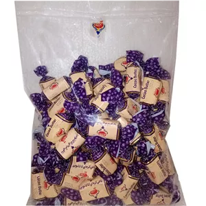 تافی دو رنگ کره ای کاکائو آدرین - 500 گرم
