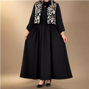 مدل نیوشا جنس سارافن کریشه درجه یک جلیقه سوزن دوزی
