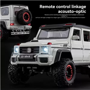 ماکت ماشین فلزی بنز جی کلاس G63 آفرود دودزا مقیاس 1.24