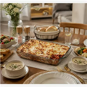 دیس شیشه ای ،تابه شیشه ای برند زرین