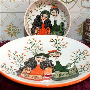 کاسه و بشقاب پذیرایی باران