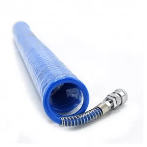 شیلنگ باد فنری پنوماتیک 15 متری pvc 30bar91