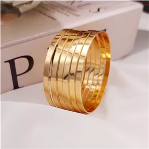 النگو 4 میل آیینه ای تخت کیفیت عالی برند ysx سایزبندی کامل ارسال رایگان ۔