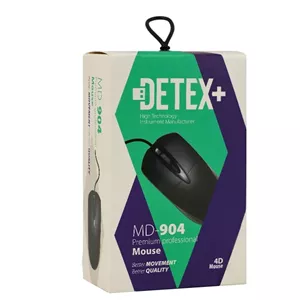 ماوس سیم دار DETEX مدل 904