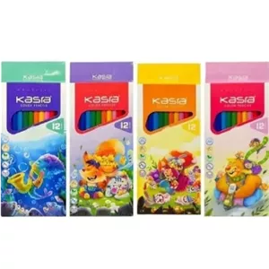 مداد رنگی 12 رنگ کسری kasra