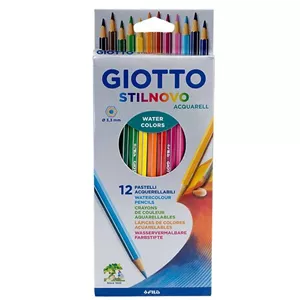 مداد رنگی ابرنگی 12 عددی جیوتو Giotto