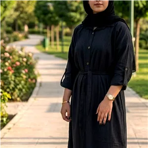 کفتان زنانه،جنس پلی کراش،سایز فری تا 48 50 میخوره