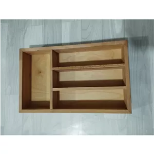 جاقاشقی چوبی داخل کابینت چهارخانه 