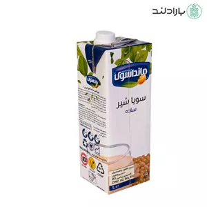 شیر سویا گیاهی وگان مانداسوی در طعم های مختلف - یک لیتری