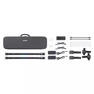 کیت باتومی گودکس Godox TL60 k2 RGB Tube Light Two-Light Kit