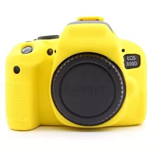 کاور دوربین ژله ای زرد مشابه اصلی Canon 850D cover