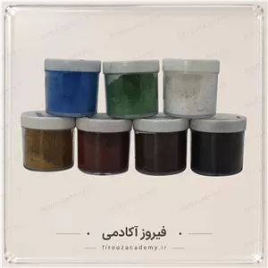 رنگ پودری ساده( قهوه ای)50گرمی