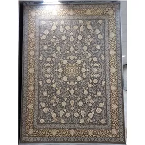 فرش 700شانه طرح هایباک طلا کوب سوفیا سربی