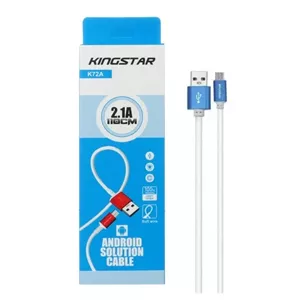 کابل شارژMICRO KINGSTAR مدل K72A بادوام و مناسب استفاده روزمره