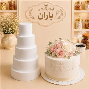 ماکت کیک گرد 15سانت ارتفاع 10سانت
