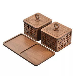 قندان مدل یاس مجموعه سه عددی
