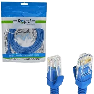کابل شبکه CAT5E طول 2متر رویال (Royal)