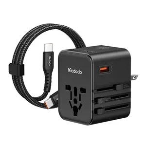آداپتور شارژ مسافرتی 25 وات مکدودو مدل CP-3260Universal Travel Adapter