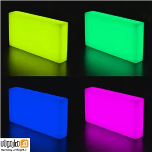سنگ نورانی 20 در 10 RGB