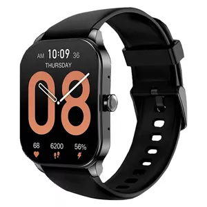 ساعت هوشمند امیزفیت مدل Pop 3S دارای قابلیت های کنترل موسیقی Music Player، قابلیت مکالمه از طریق بلوتوث بند سیلیکون