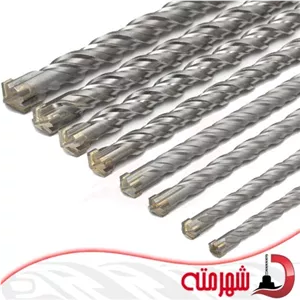 مته پنج شیار مخصوص دیوار سایز 26x500 میلی متر