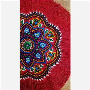 رومیزی پته قرمز  