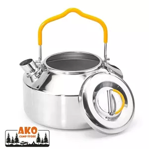 کتری سفری استیل 900 میلی لیتری