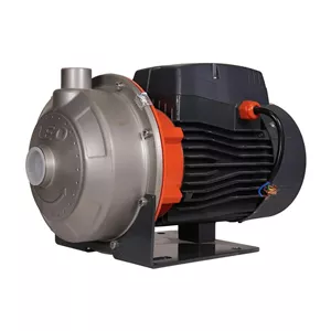 پمپ استیل 316 دبی بالا سه فاز 1.5 اسب لئو AMS370 1.1
