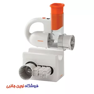 سالاد ساز چندکاره پرودو مدل PDLFSTQC3WH ا Porodo Lifestyle Fresko Multi-Functional Salad Maker with 4 Slicing Blades (تک