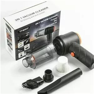 مینی جارو شارژی تفنگی دمنده و مکنده مدل YT- 2037 ماشینی